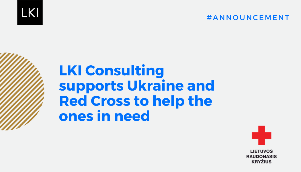 LKI Consulting supports Ukraine and Red Cross to help the ones in need