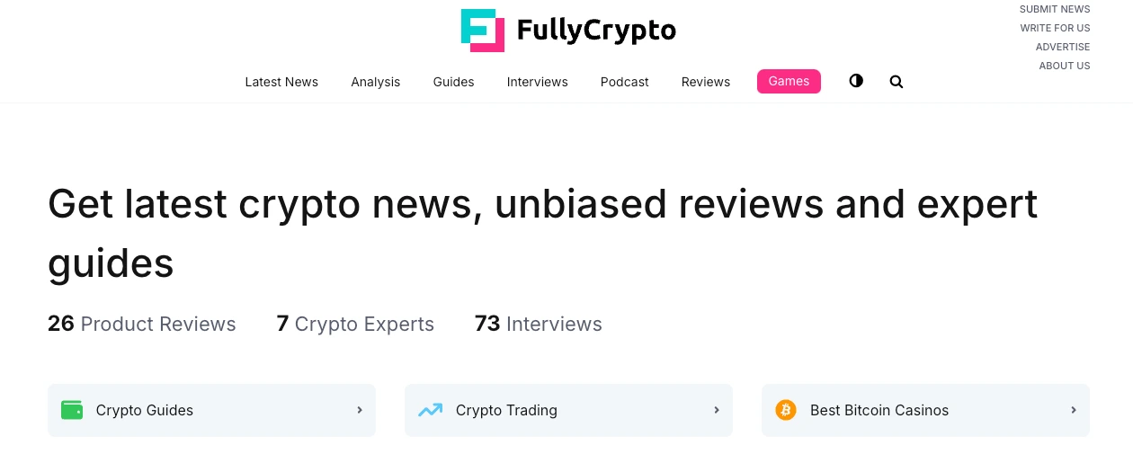 Crypto blog by fullycrypto